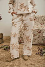 Floral Toile Lounge Pants
