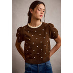 Lisa Polka Dot Sweater