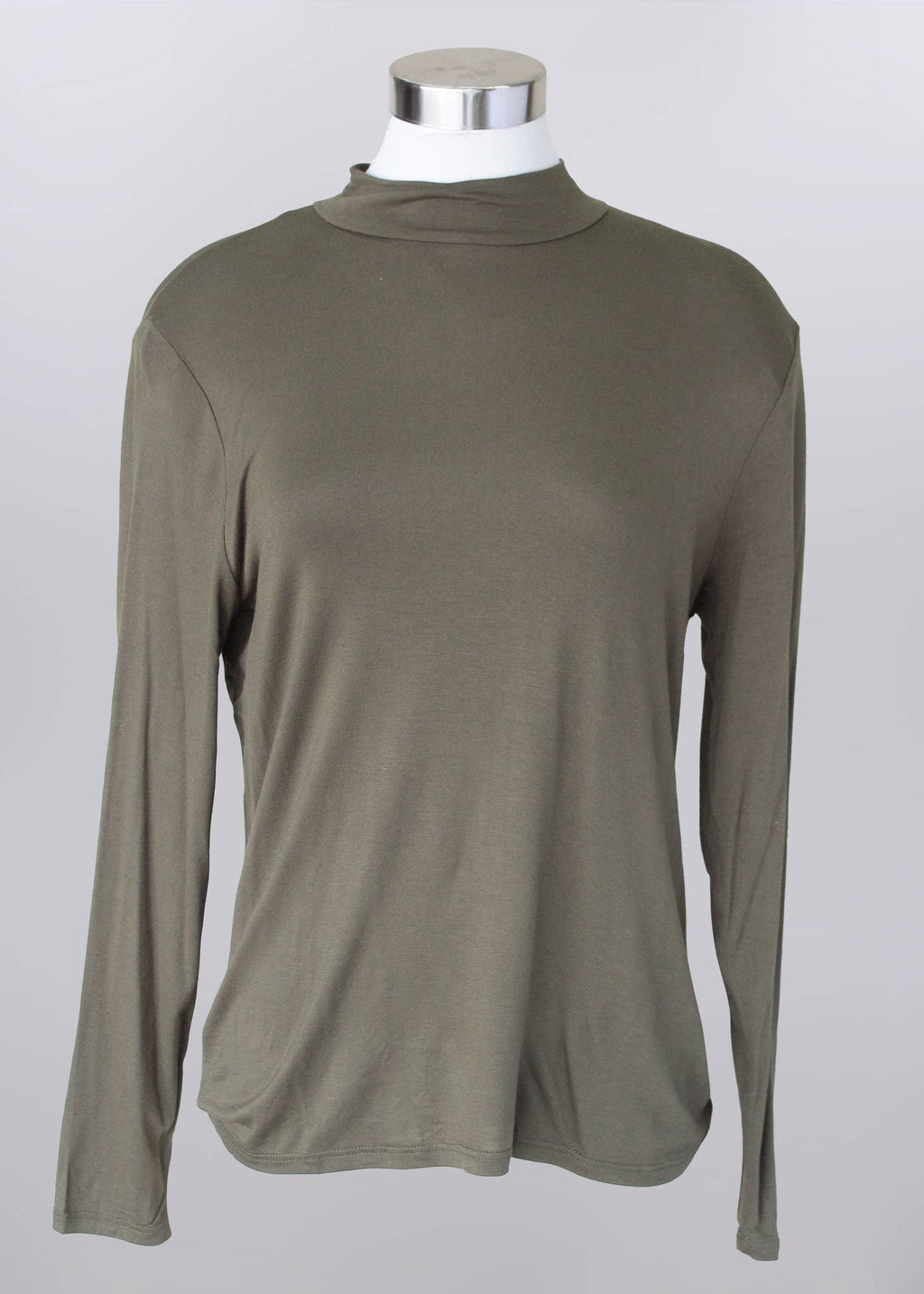 Riley Keyhole Mock Neck