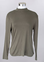 Riley Keyhole Mock Neck