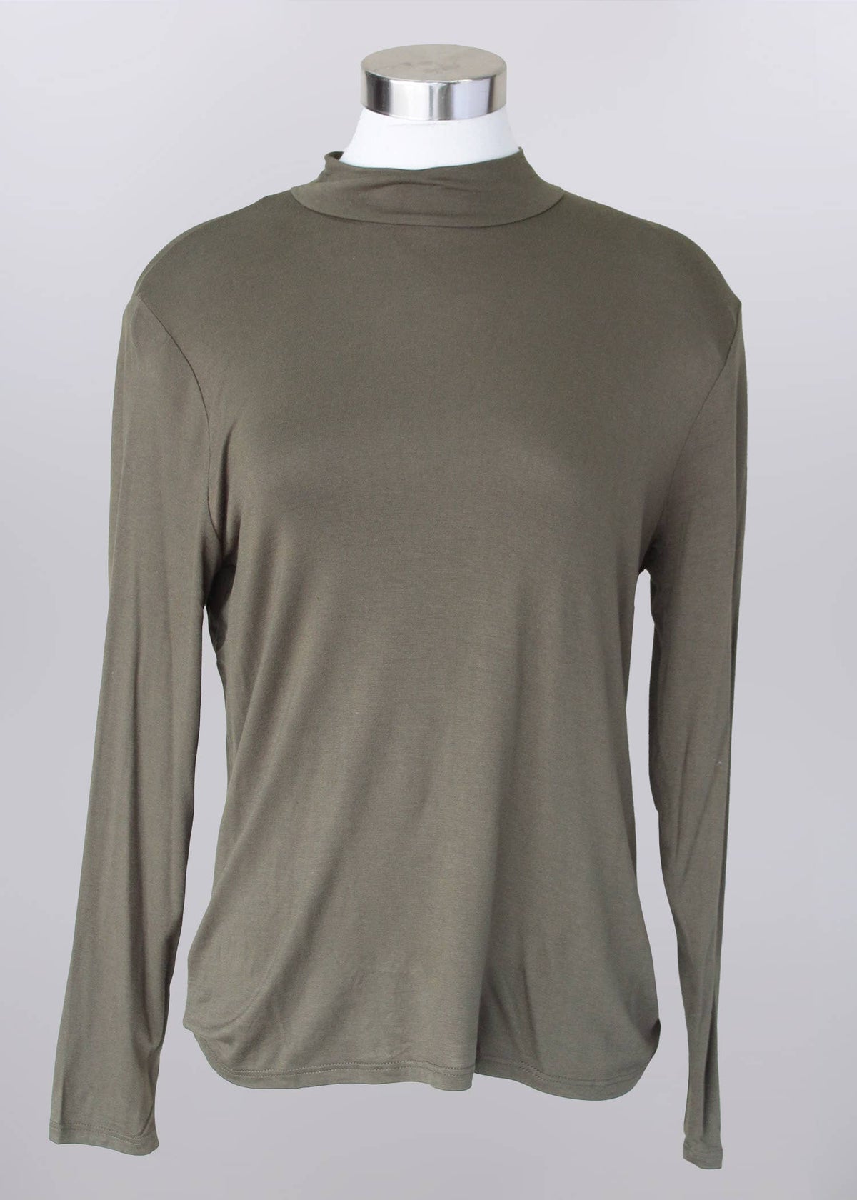 Riley Keyhole Mock Neck