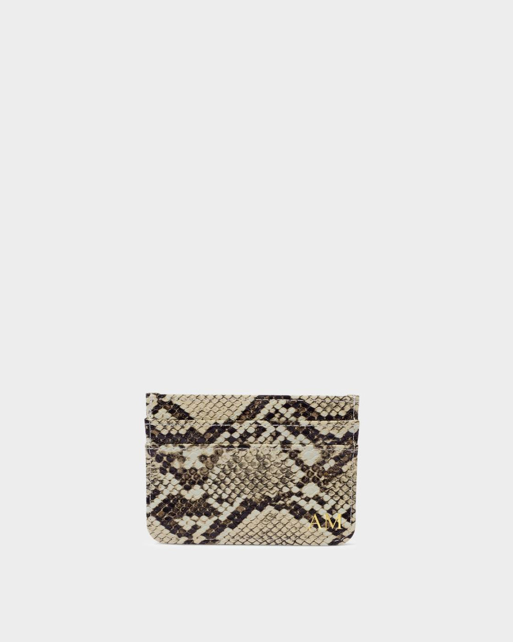 KL Faux Snake Avery Cardholder