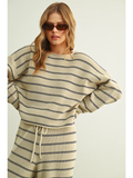 Lindsay Stripe Relaxed Sweater