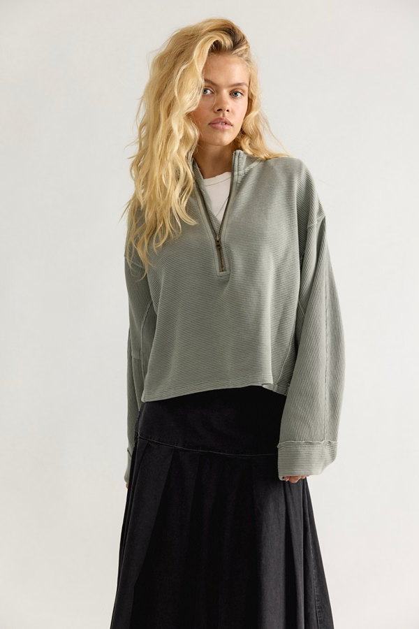 Free People Celeste Quarterzip