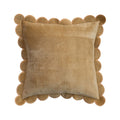 Velvet Mustard Pillow