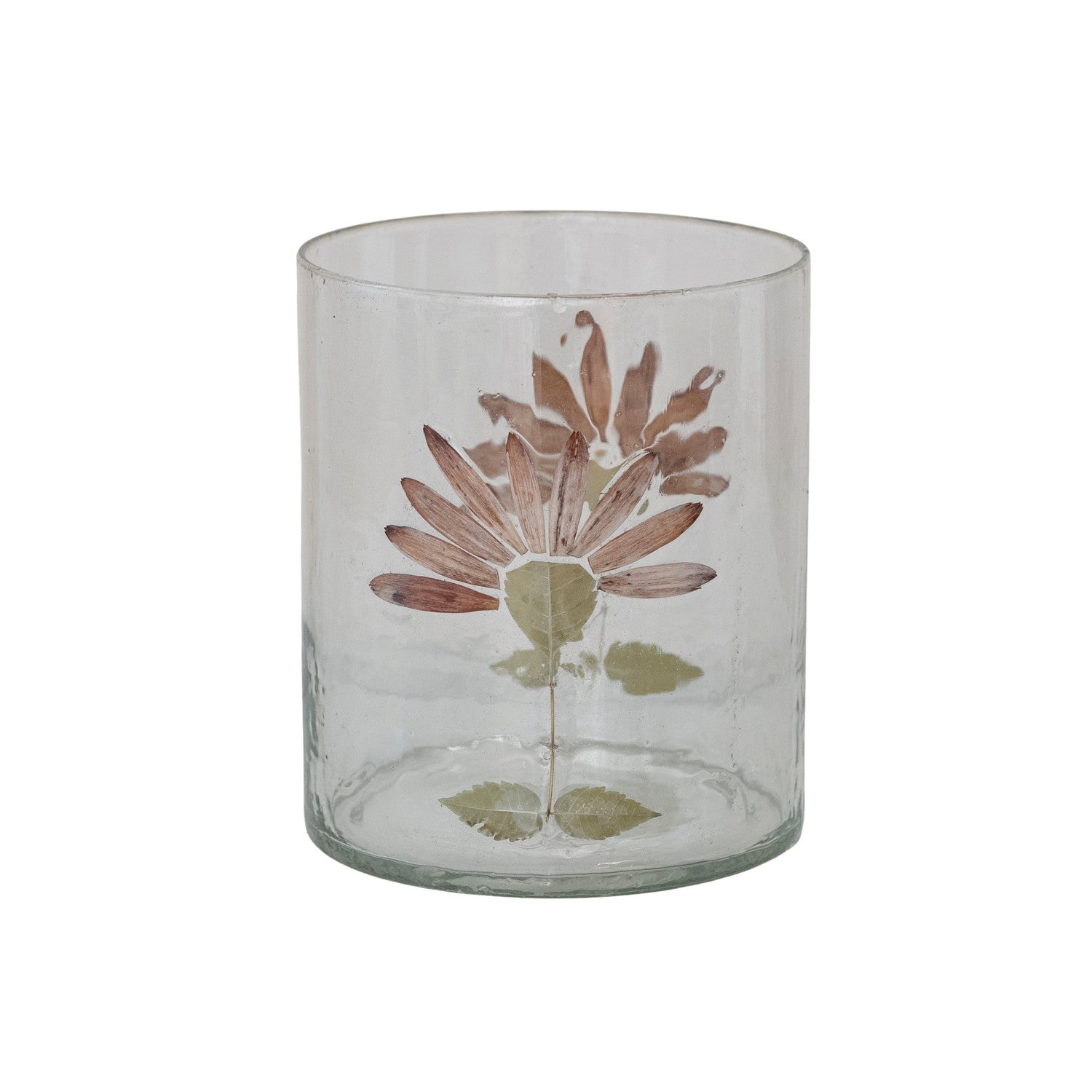 Glass Candle Holder
