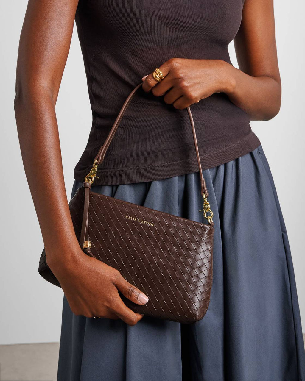 KL Choc Woven Nova SM Bag