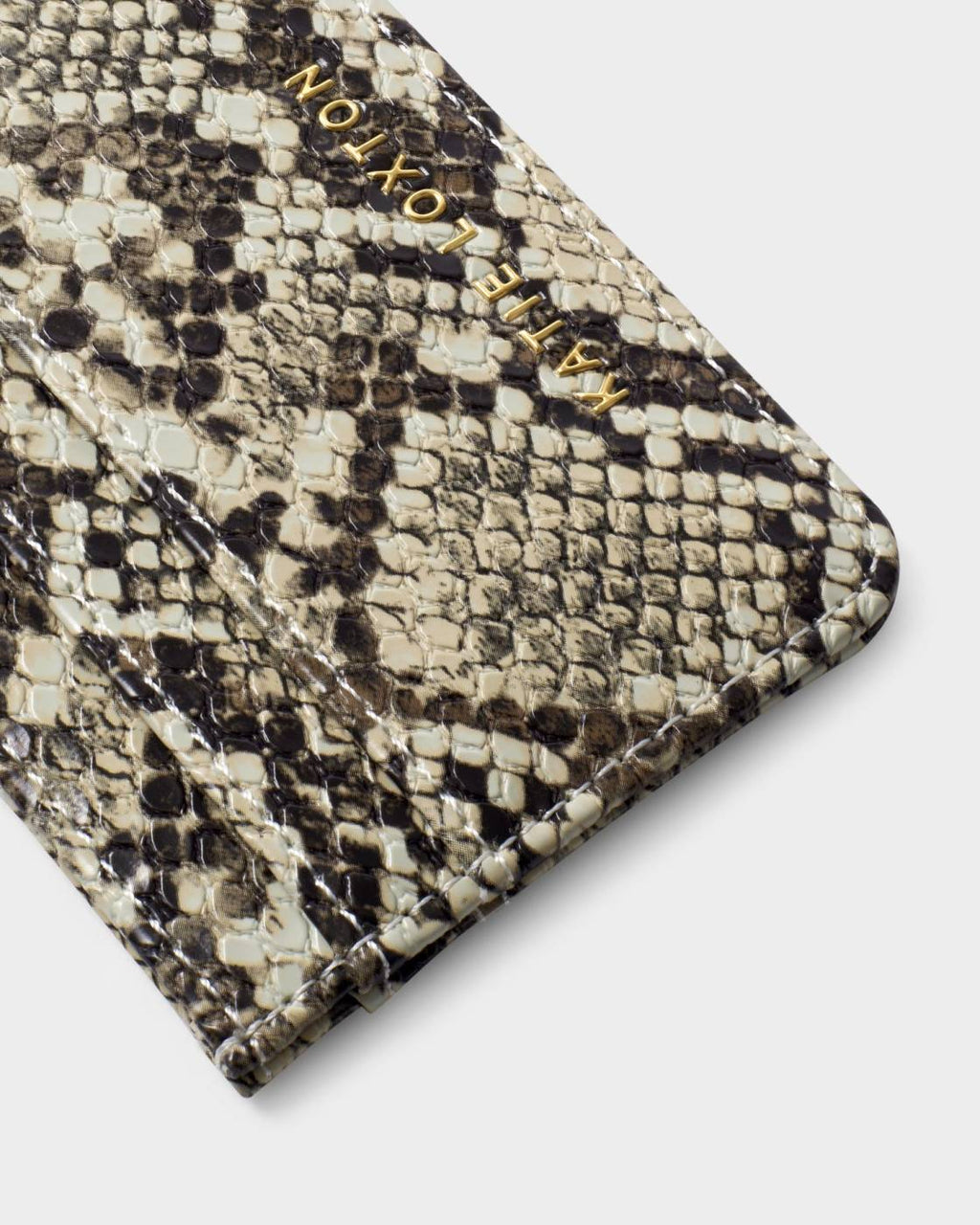 KL Faux Snake Avery Cardholder