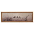 Framed Bird Print Wood
