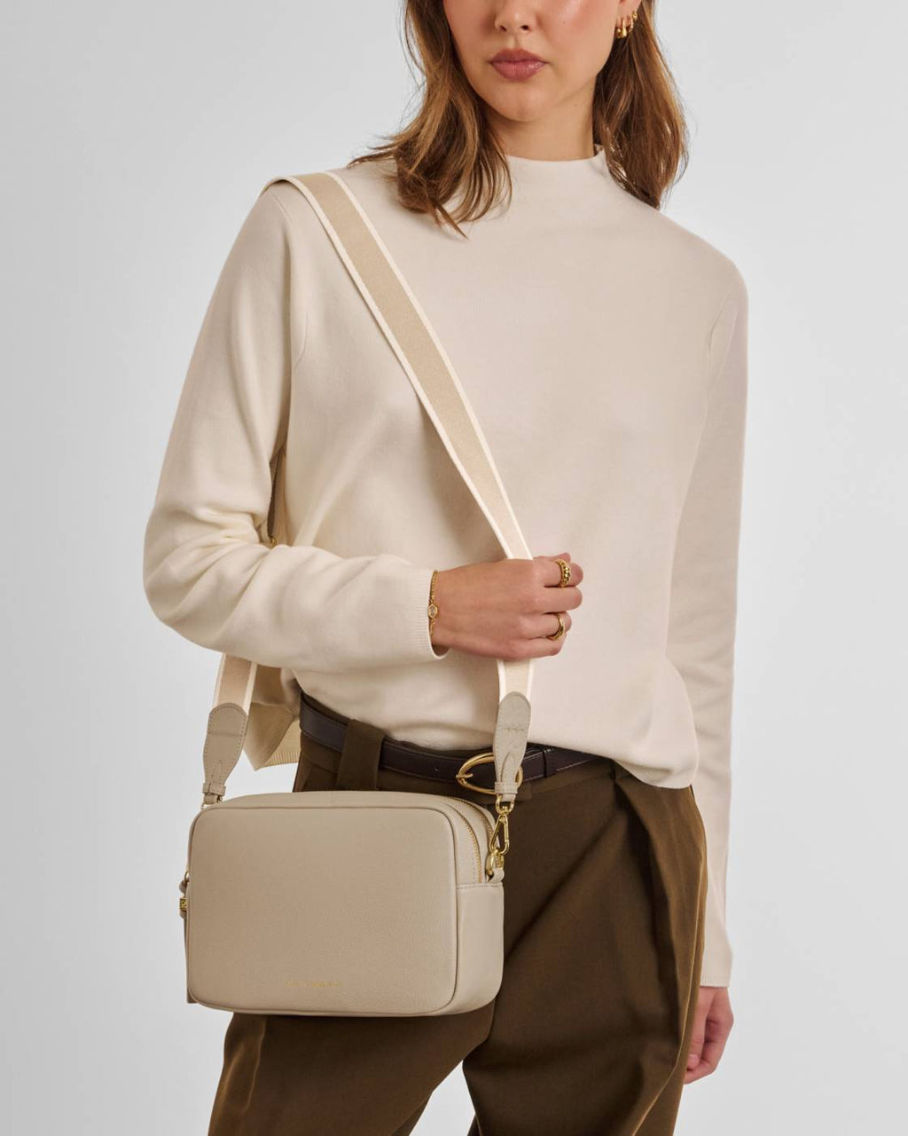 KL Taupe Lottie LG Cross