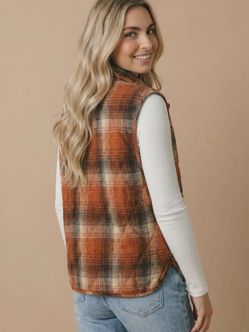 Harley Plaid Vest