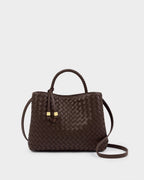 KL Choc Nova Woven Top HDL Bag