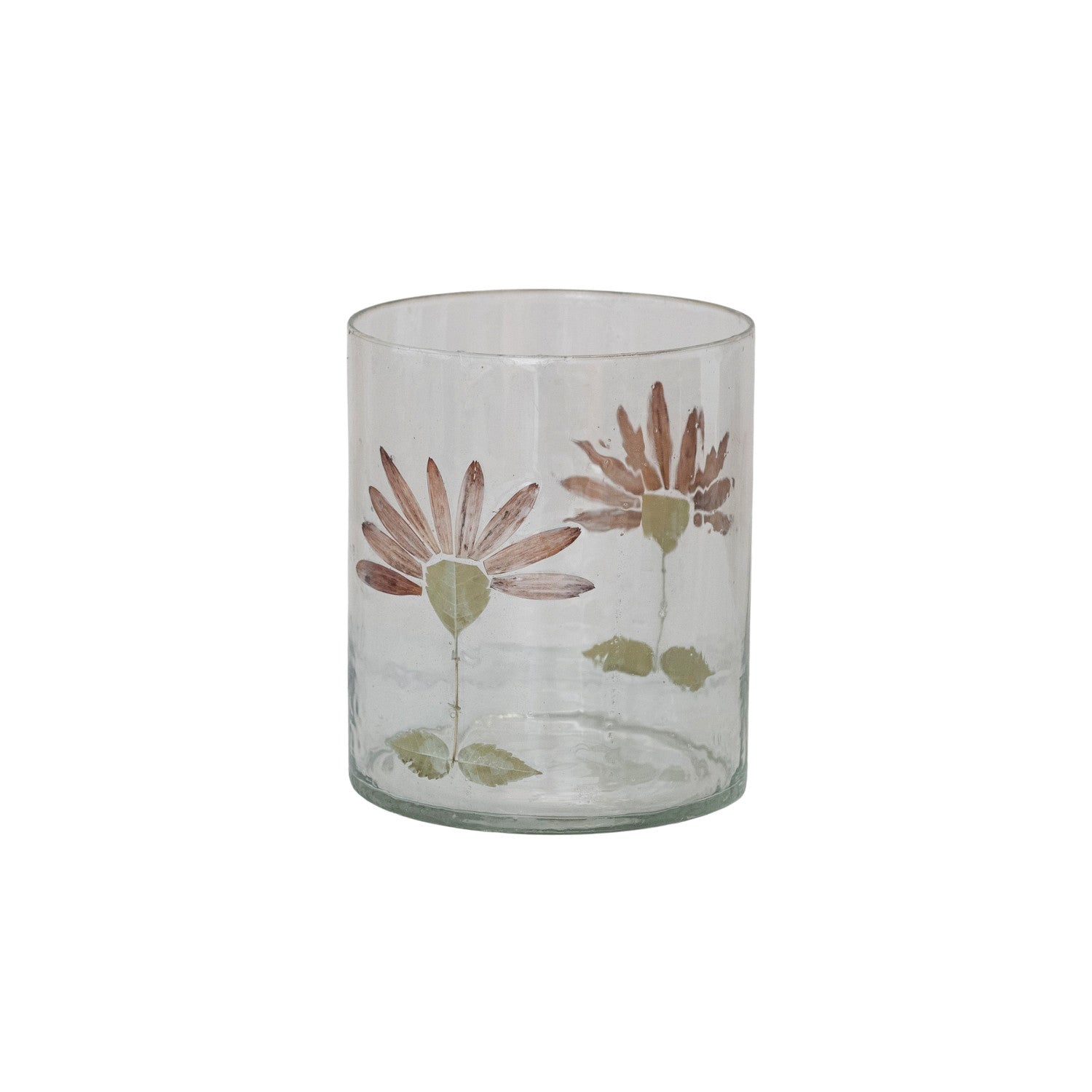 Glass Candle Holder