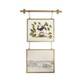 12"x10" Photo Hanging Metal Framed GlassPhoto Frames
