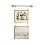 12"x10" Photo Hanging Metal Framed GlassPhoto Frames