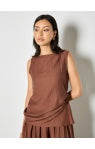 Hazel Side Knot High Neck Top X194599