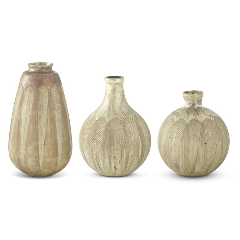 Etched Vases