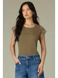Kristi Scoop neck Crochet