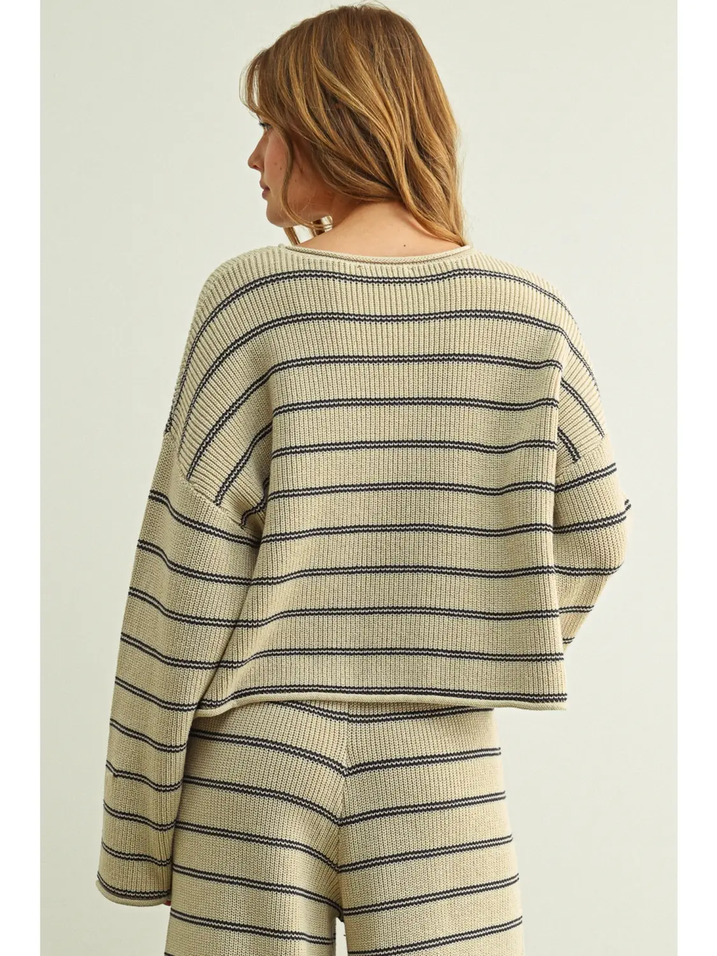 Lindsay Stripe Relaxed Sweater