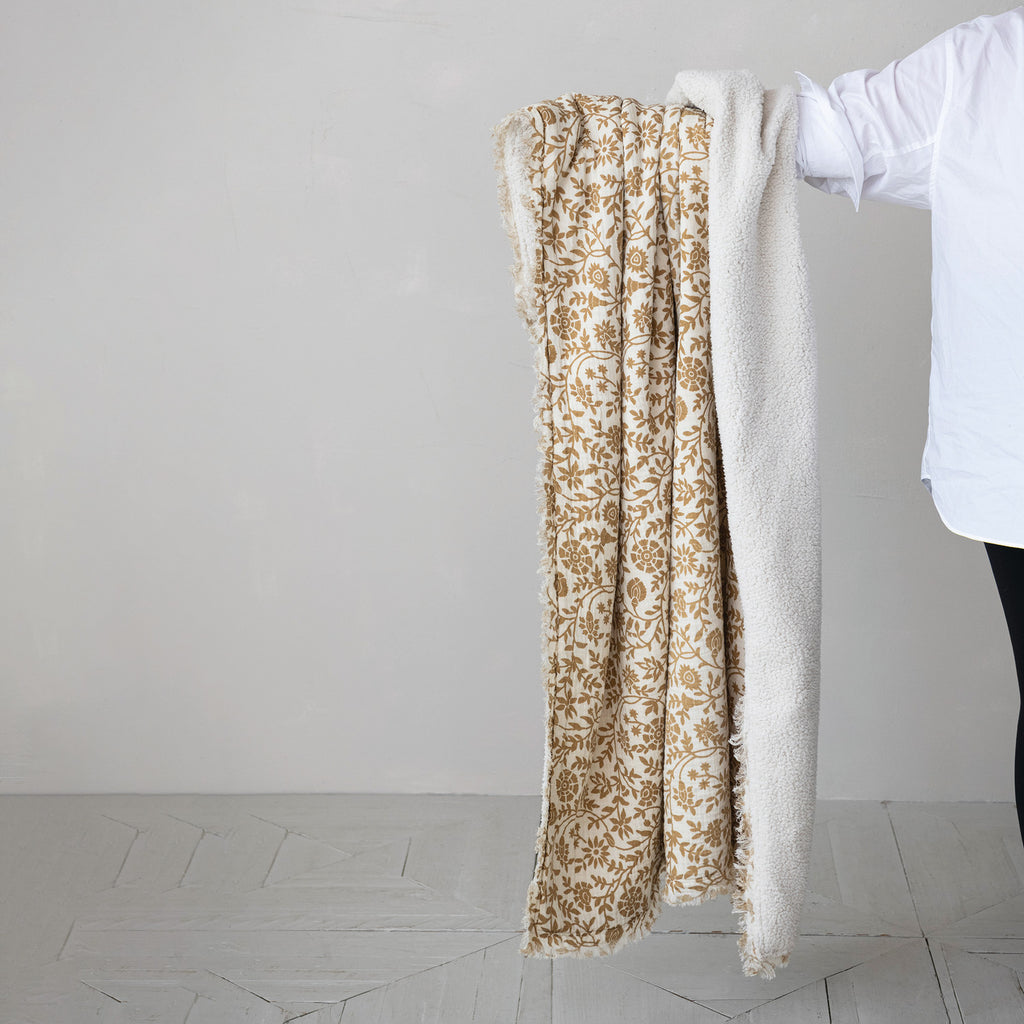Cotton Printed Throw