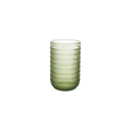12oz Green Drinking Glass
