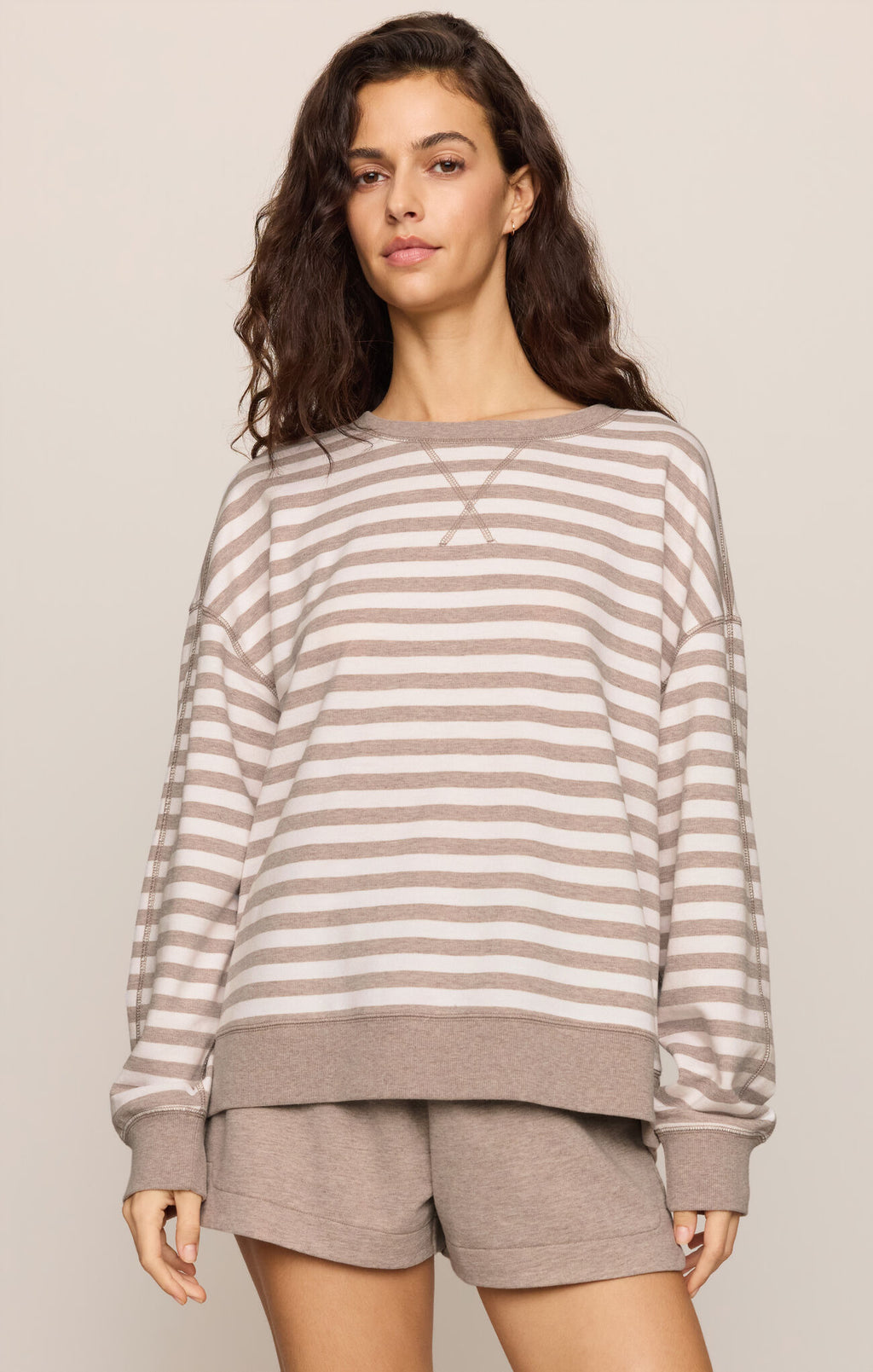 Lola Stripe Crewneck