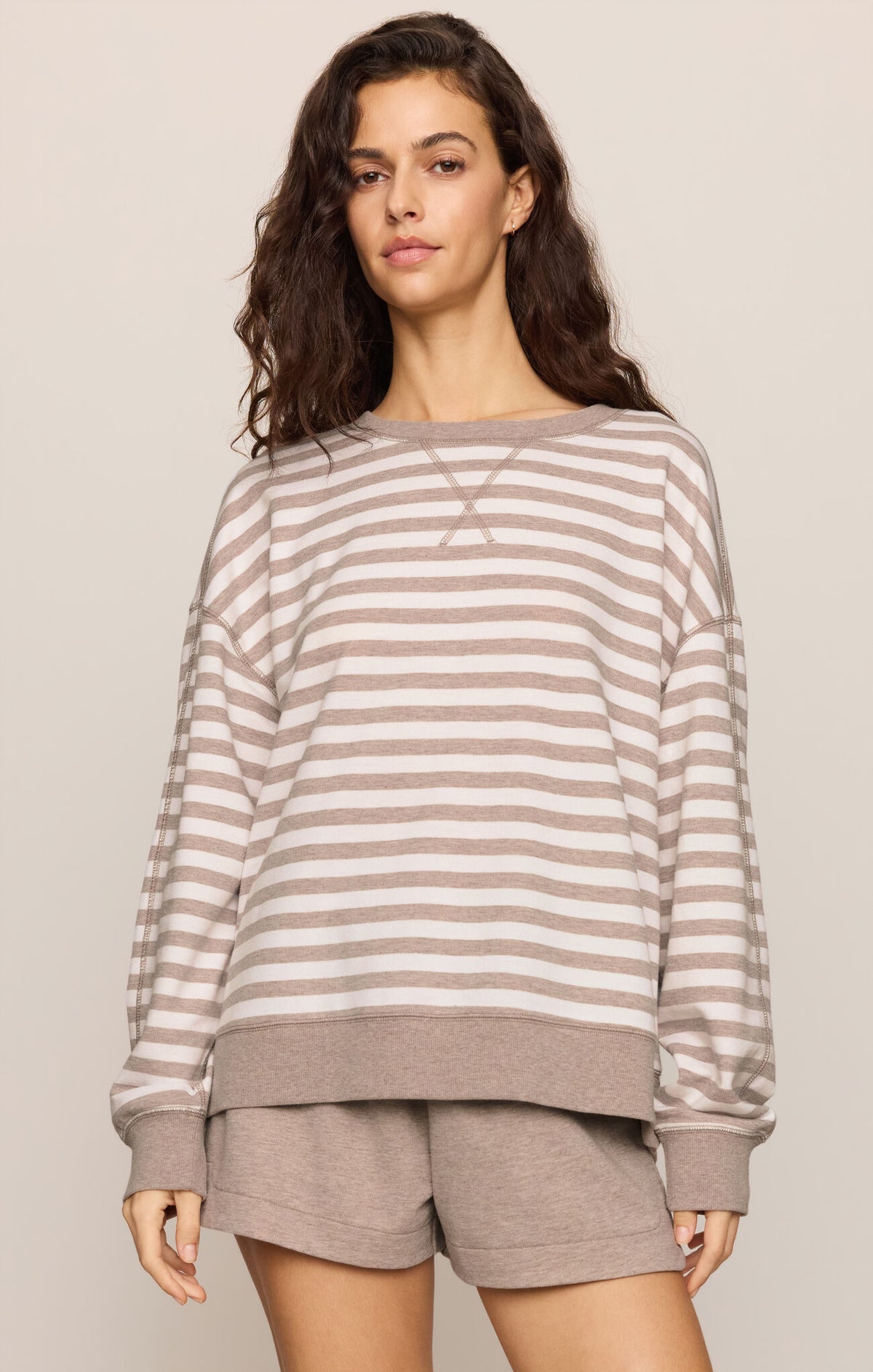 Lola Stripe Crewneck