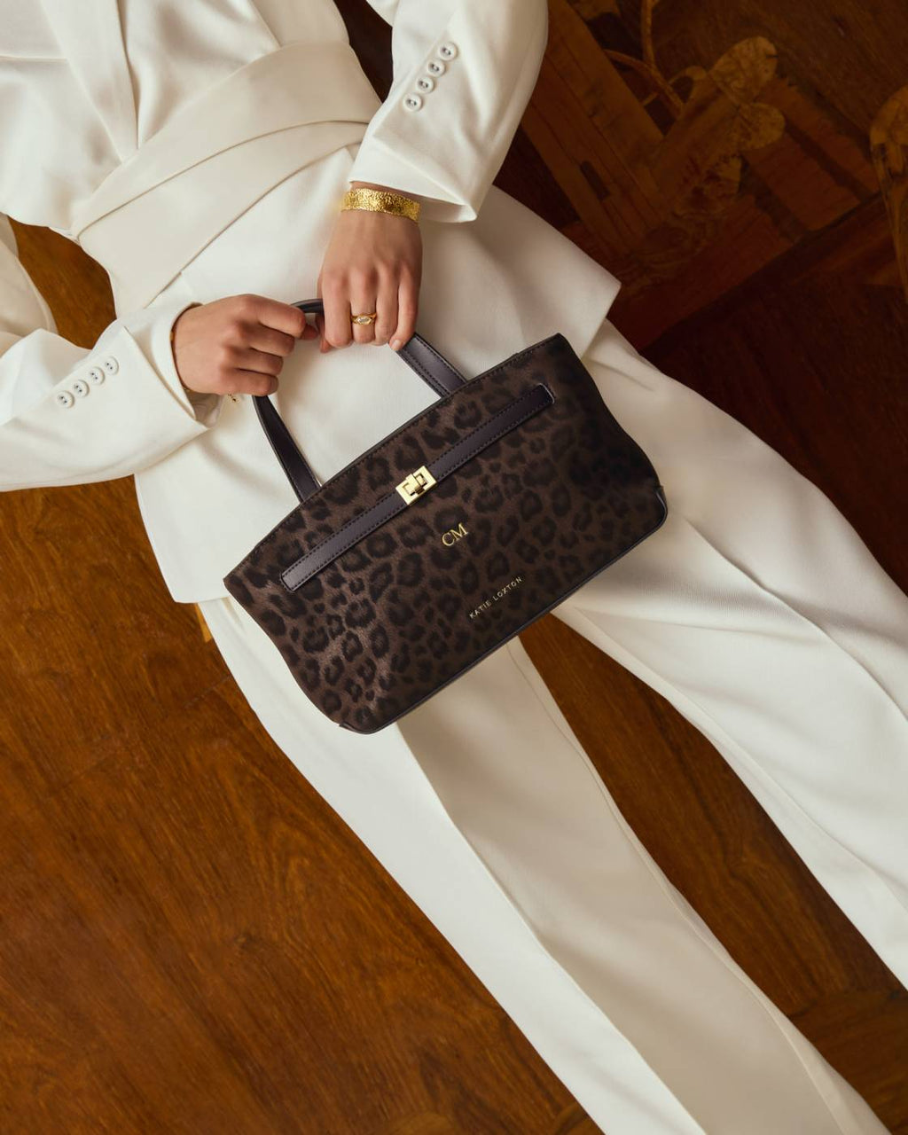 KL Leopard Orin Crossbody Bag