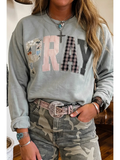 Pray Patchwork Sweatshirt