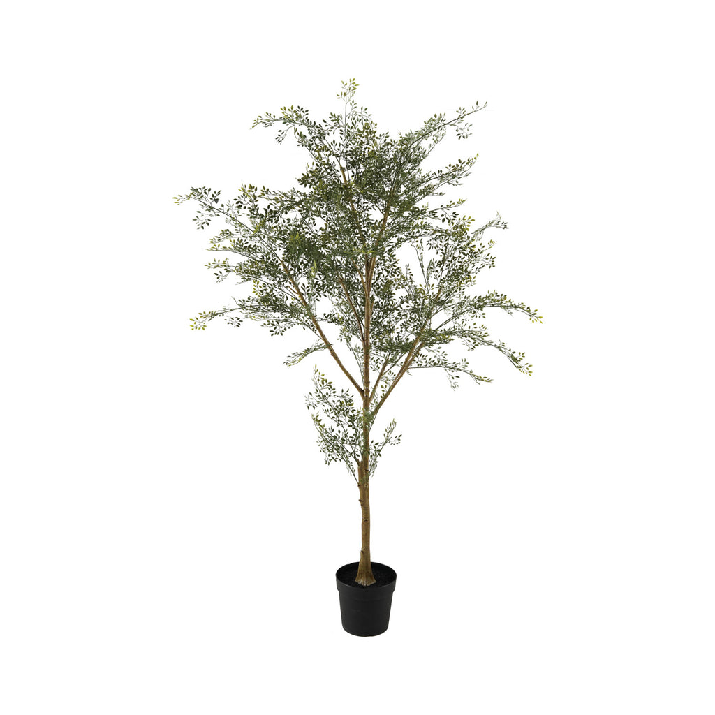 Faux Tree in Plastic Pot