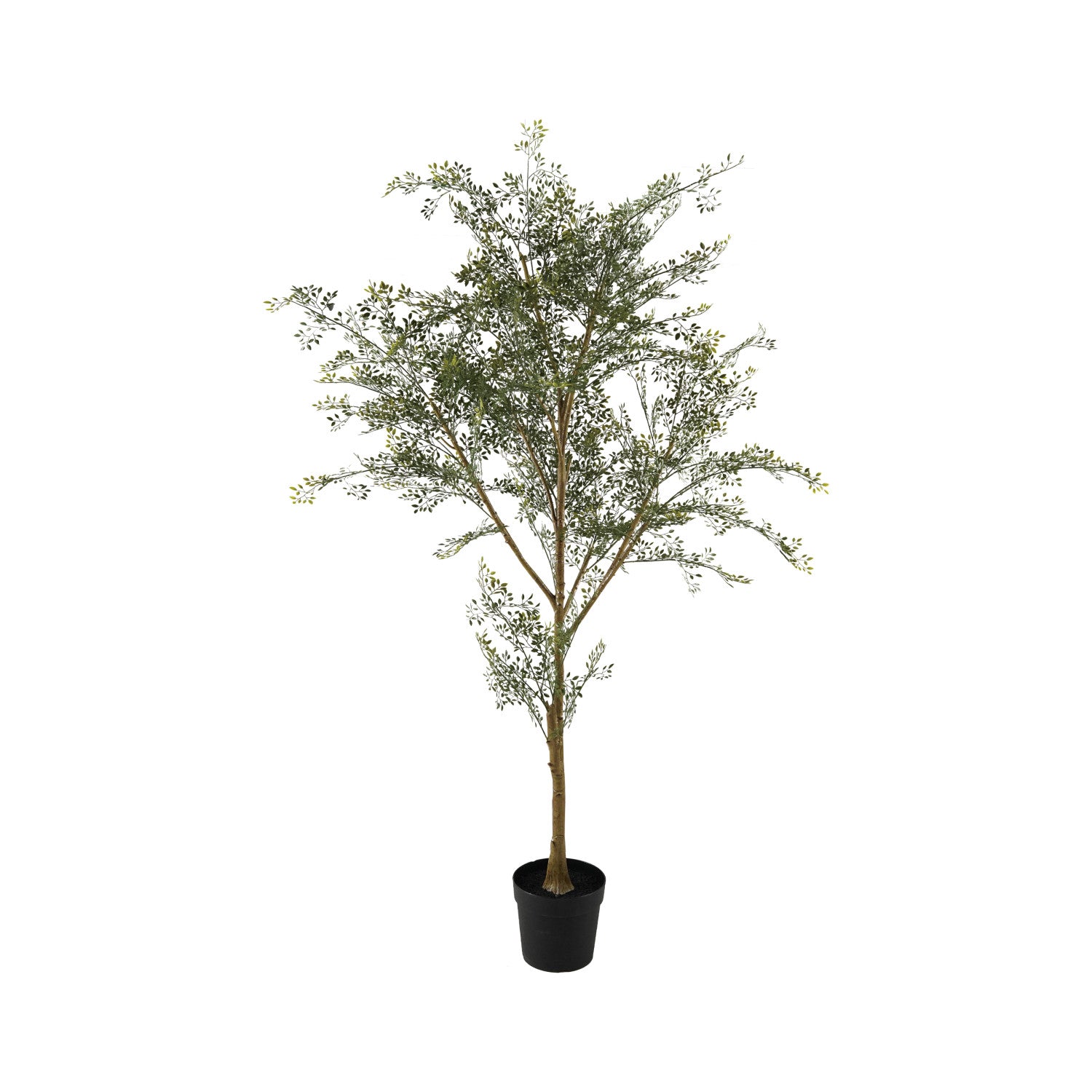 Faux Tree in Plastic Pot