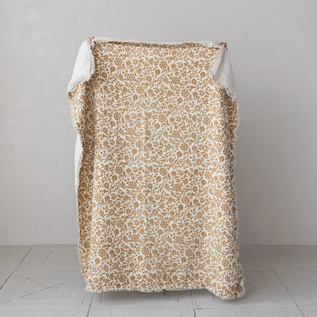 Cotton Printed Throw