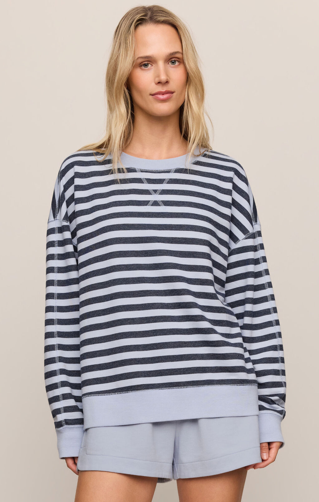 Lola Stripe Crewneck