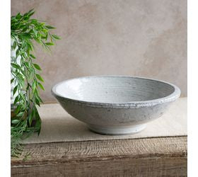 W1 12" Reactive White Raised Bowl*