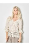 Lily Embroidered Lace Top X195626