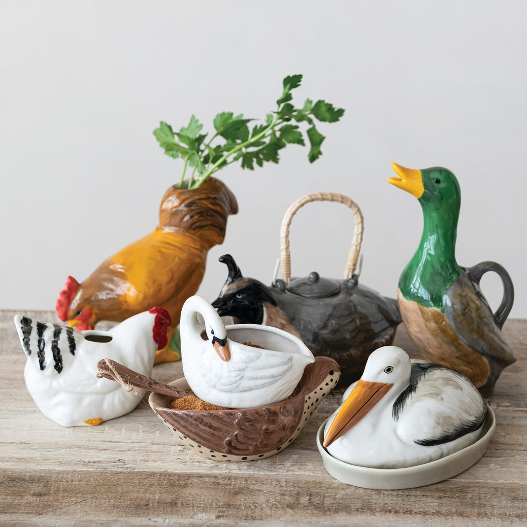 6oz Swan Shaped Creamer