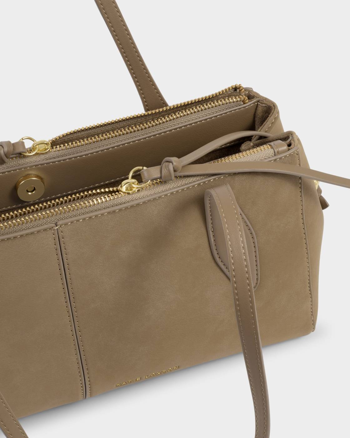 KL Taupe Hattie Shoulder Bag