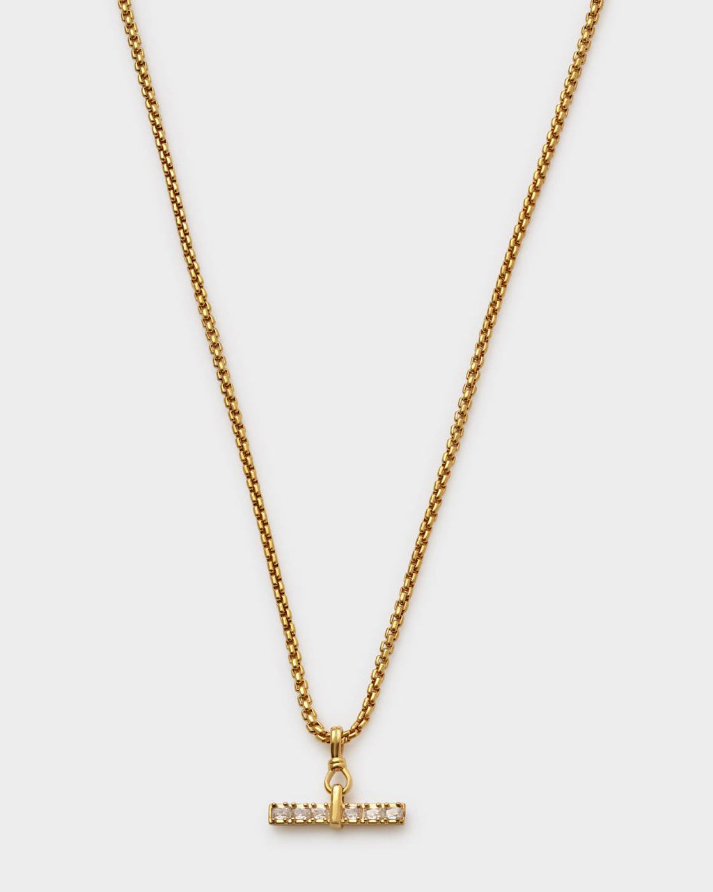 KL Lustre T-Bar Necklace
