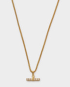KL Lustre T-Bar Necklace