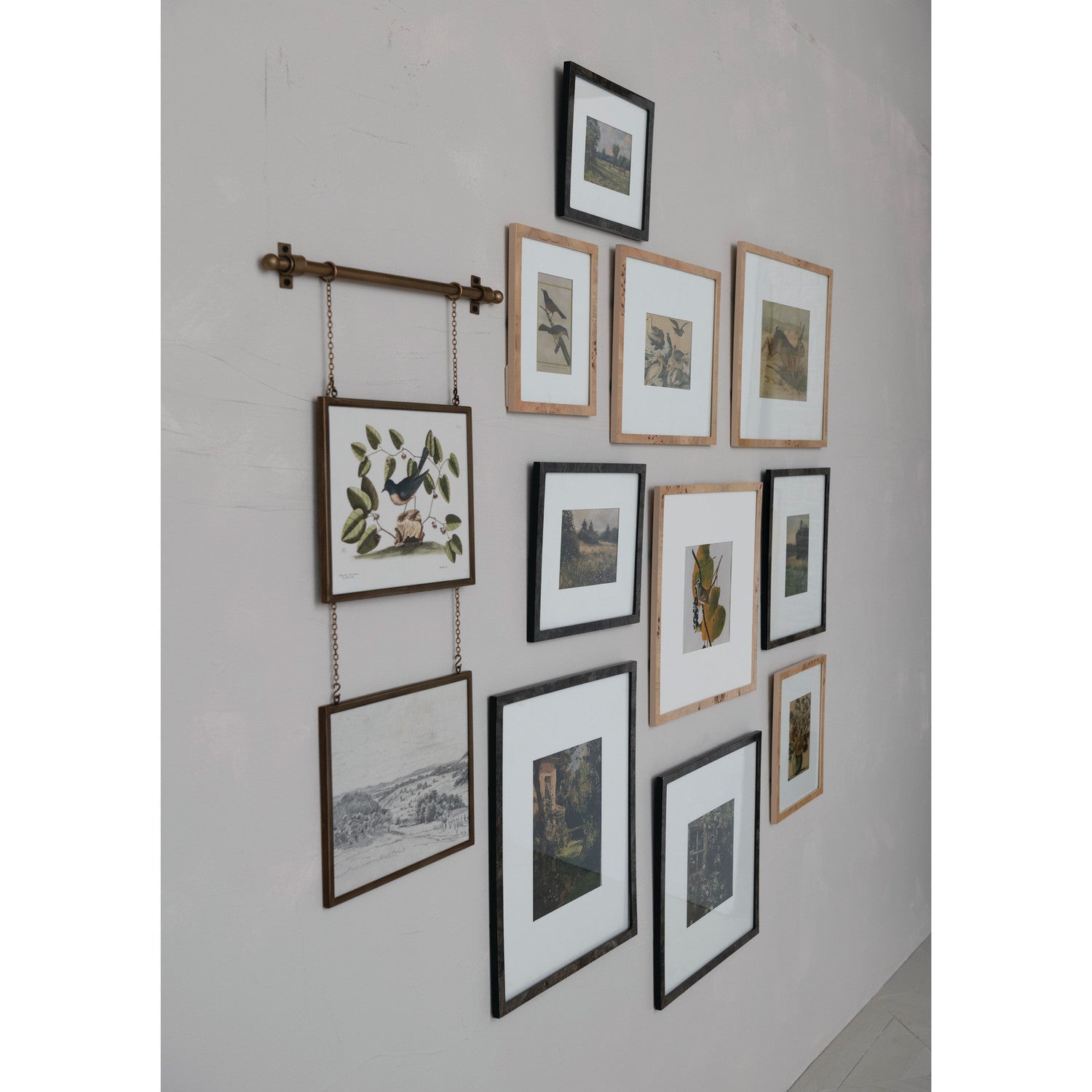 12"x10" Photo Hanging Metal Framed GlassPhoto Frames