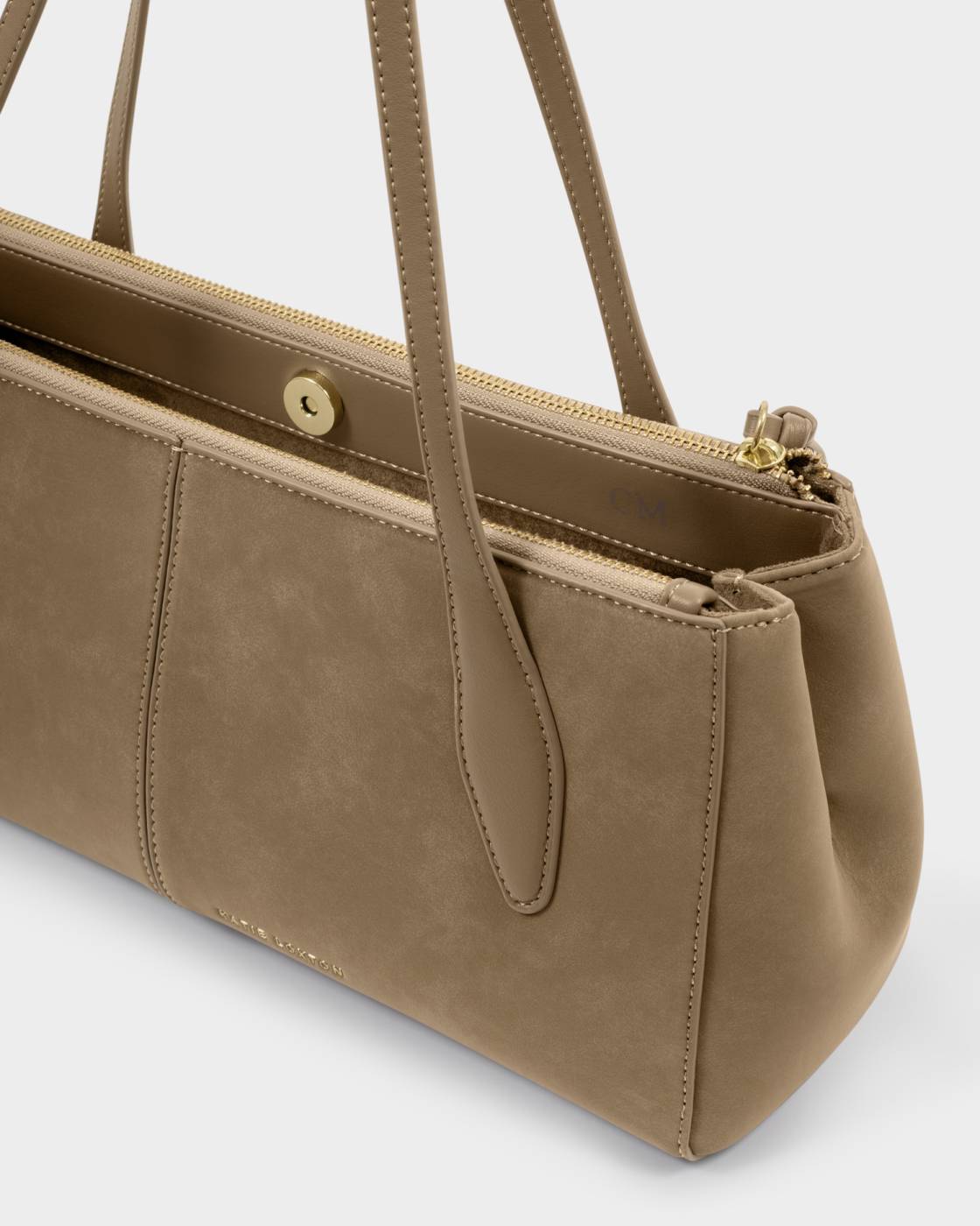 KL Taupe Hattie Shoulder Bag