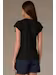 Madi Cap Sleeve Lace Black