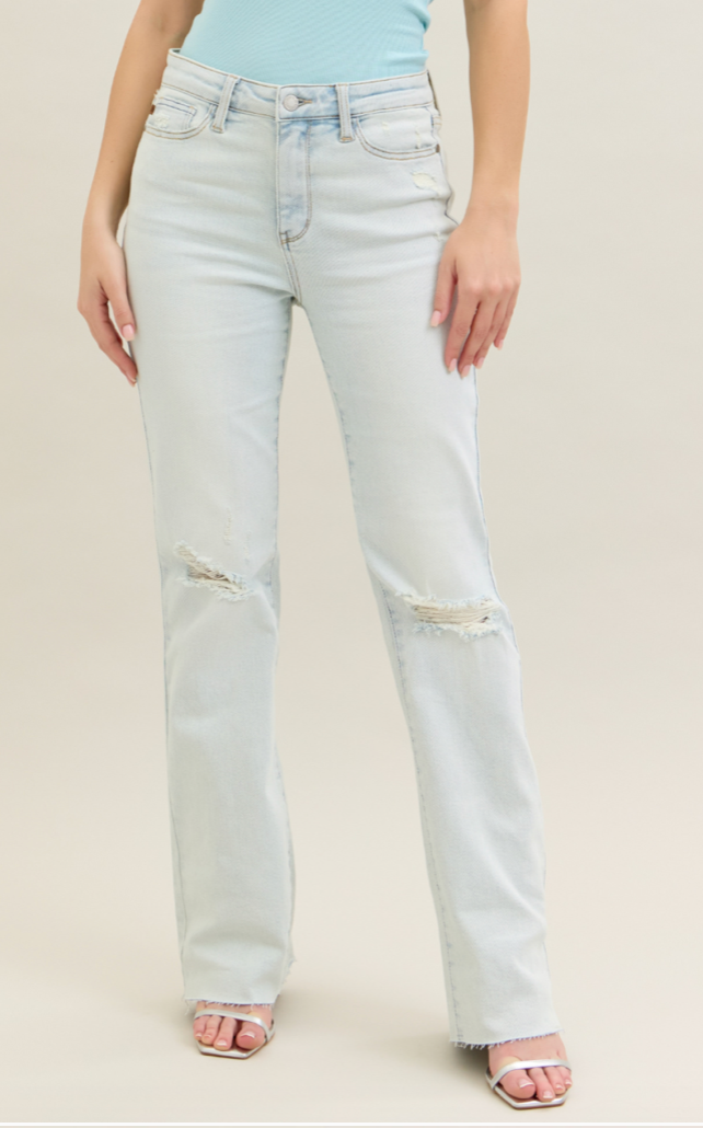 JB 88718 Destroy & Frey Hem Bootcut - Regular