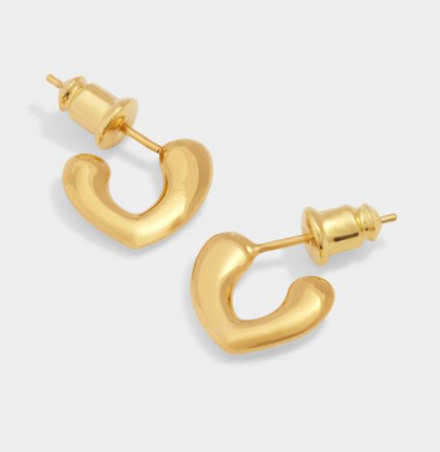 Katie Loxton KLJ6243 Alora Heart Huggies - Regular